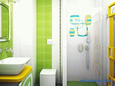 Kombinacija kupatila i toaleta - kako napraviti rekonstrukciju (+ foto)