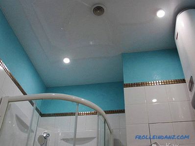 Dizajn rastezljivih stropova u kupaonici
