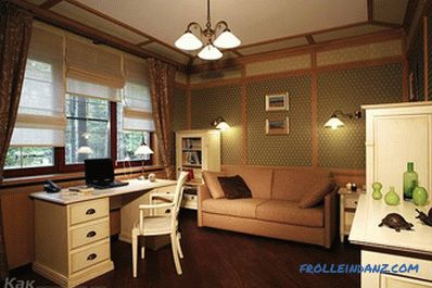 Kako vizualno povećati visinu stropa u stanu, u kući (+ foto)