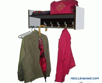 Zidna vješalica vlastitim rukama - kako napraviti vješalicu za odjeću u hodniku od drva (+ fotografije)