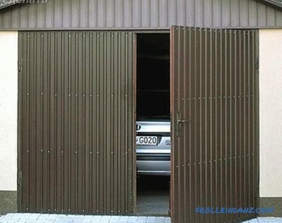 Vrata za garažna vrata - montaža garažnih vrata