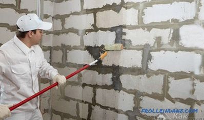Kako žbukati zidove bloka od pjene