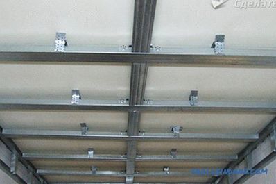 Kako izravnati strop sa gipsanom pločom - izravnavanje stropa sa suhozidom