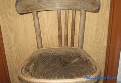 Popravak drvenih stolica: pravila i značajke