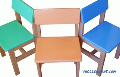 Dječja stolica to uradite sami: materijali, montaža