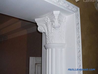 Dekorativne kolone u unutrašnjosti - koriste