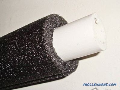 Izolacija cjevovoda za grijanje - kako izolirati cijevi (+ fotografije)