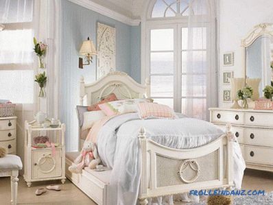 Provence stil spavaće sobe dizajn interijera