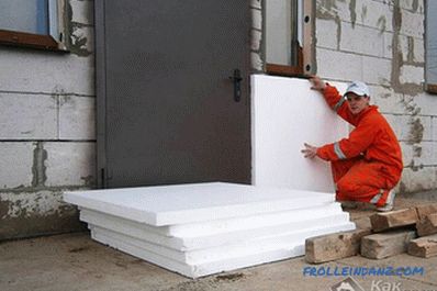 Toplinska izolacija zidova sa pjenastom plastikom