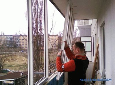 Kako lijepiti balkon vlastitim rukama