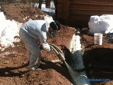 Kako zagrijati kanalizacione cijevi - izolacija kanalizacijskih cijevi