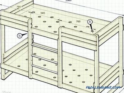 Kako napraviti krevet na kat?