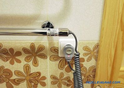 Kako instalirati grijač za peškire u kupaonici