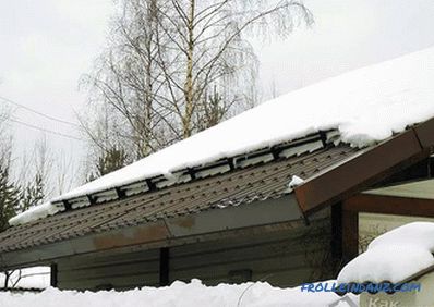 Kako instalirati zaštitnike od snijega - ugradnja zaštitnika od snega na krovu