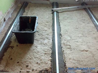 Kako izravnati neravni pod - spojnica poda
