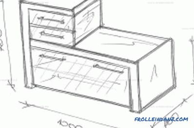 Kako napraviti vlastiti namještaj u hodniku: materijale i alate