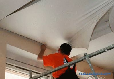 Popravak rastezanja na stropu
