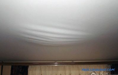 Popravak rastezanja na stropu